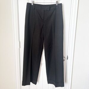 Cabi Pinstripe Brown Pants Size 6